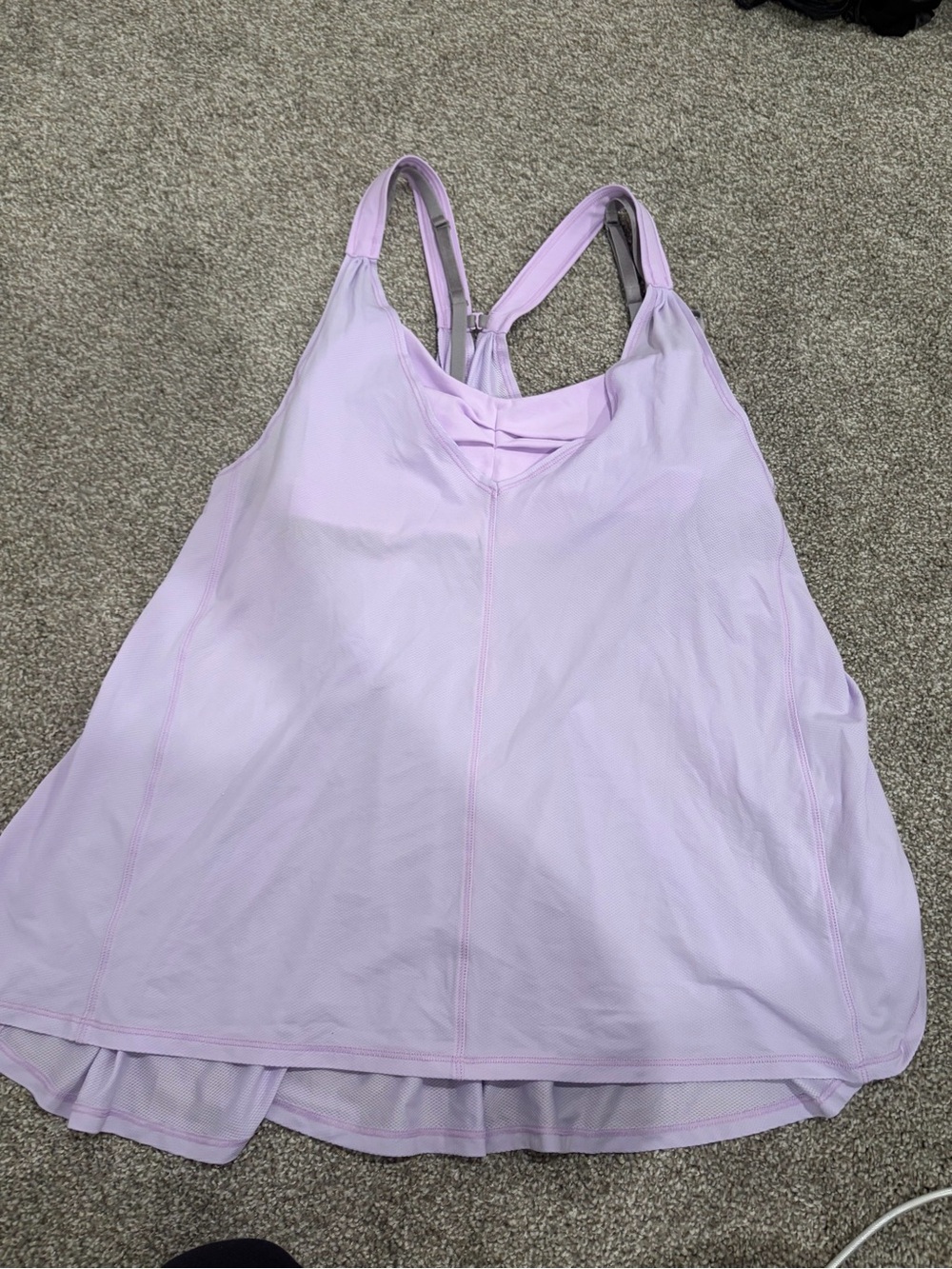 lululemon athletica Real Focus Tank with built in bra.